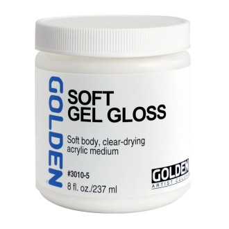 Golden Soft Gel - lesklý, 237 ml