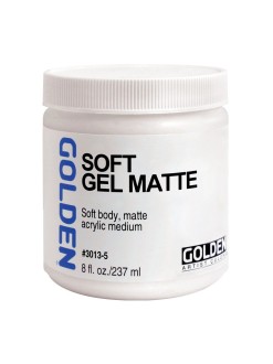 Golden soft gel matný, 237 ml