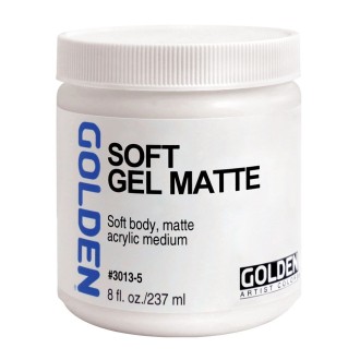 Golden soft gel matný, 237 ml