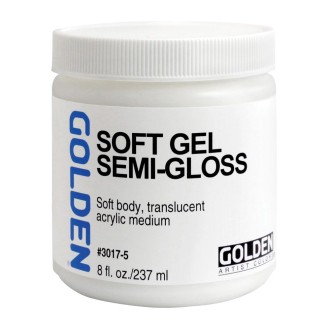 Golden soft gel saténový (semi-gloss), 237 ml