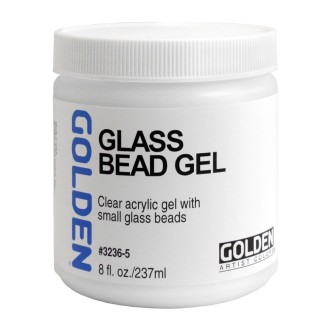 Golden Glass Bead Gel (se skleněnými perličkami), 237 ml