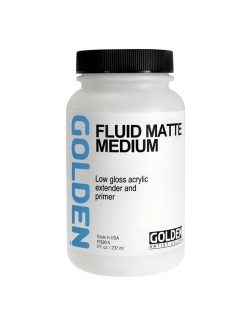 Golden Fluid Matte Medium - matné, 237 ml