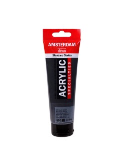 ROYAL TALENS Akrylová barva AMSTERDAM 120 ml, 850 - Metallic Black