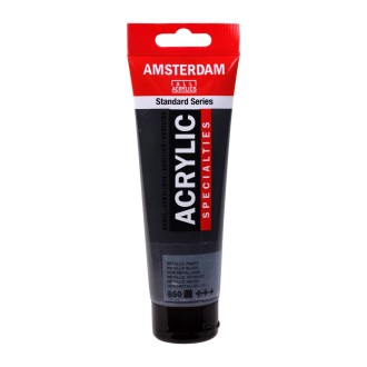 ROYAL TALENS Akrylová barva AMSTERDAM 120 ml, 850 - Metallic Black