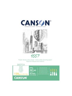 Canson 1557 skicový blok (A3, 120 g, 50 listů)