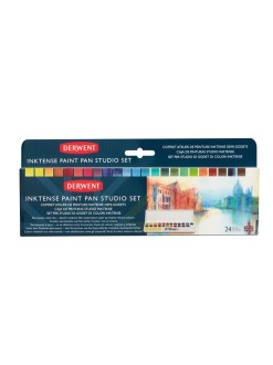 Derwent Inktense paint pan Studio set - 24 ks