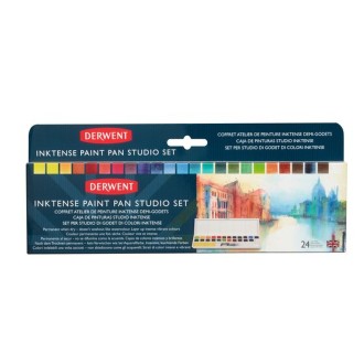 Derwent Inktense paint pan Studio set - 24 ks