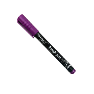Artmagico akrylový fix se štětečkovým hrotem (brush pen), fialová