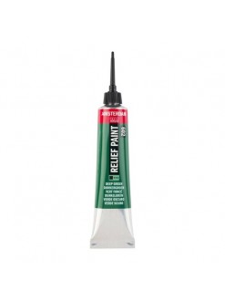 Amsterdam reliefní barva v tubě 20 ml, 602 Deep Green