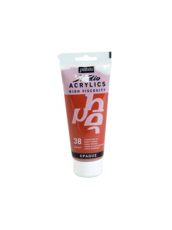 Pébéo Akrylová barva Studio Acrylics 100 ml, 38 - pálená sienna