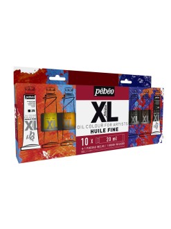 Pébéo Studio XL sada olej 10x20 ml+štětec