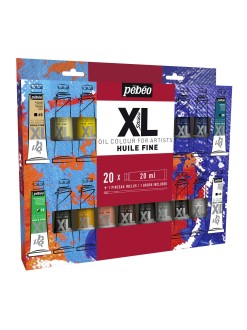 Pébéo Studio XL sada olej 20x20 ml+štětec