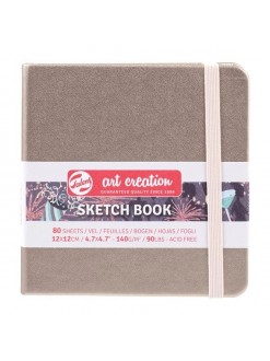 Art Creation skicák Sketch book Champagne, 140g, 12x12 cm