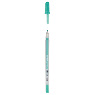 Gelové pero Sakura Gelly Roll Gelpen METALLIC, 529 zelená / green